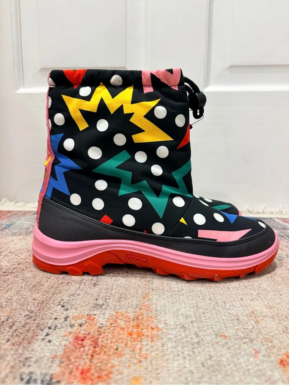 Stella McCartney Kids Starburst Print Padded Wellies EU 36 – Multicolor Vibram